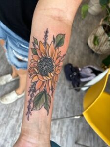 Floral/Botanical Sunflower Colored